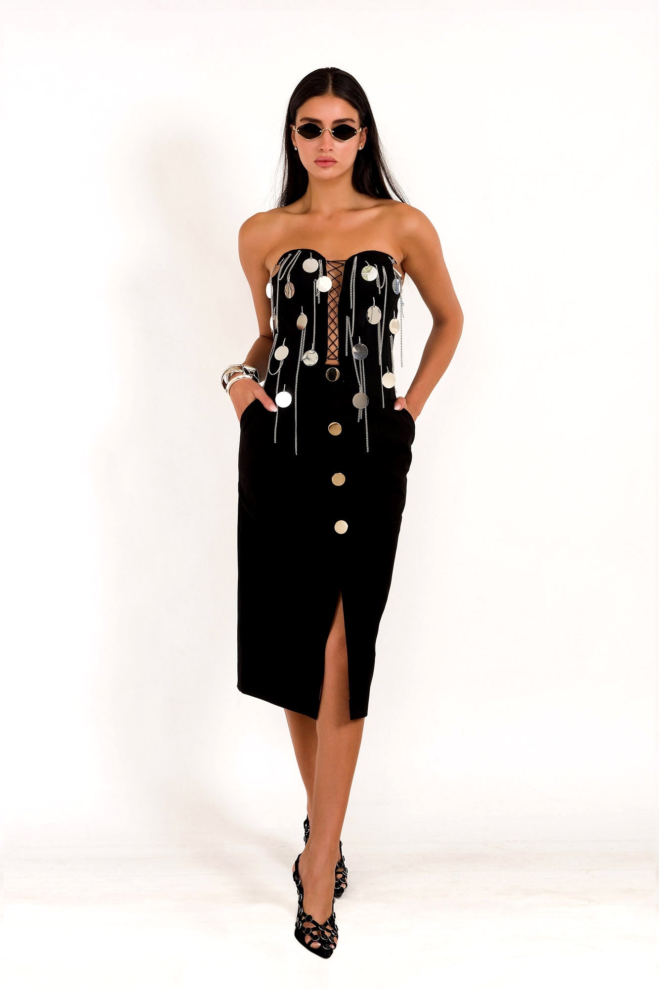 Phantom Starlit Black Skirt
