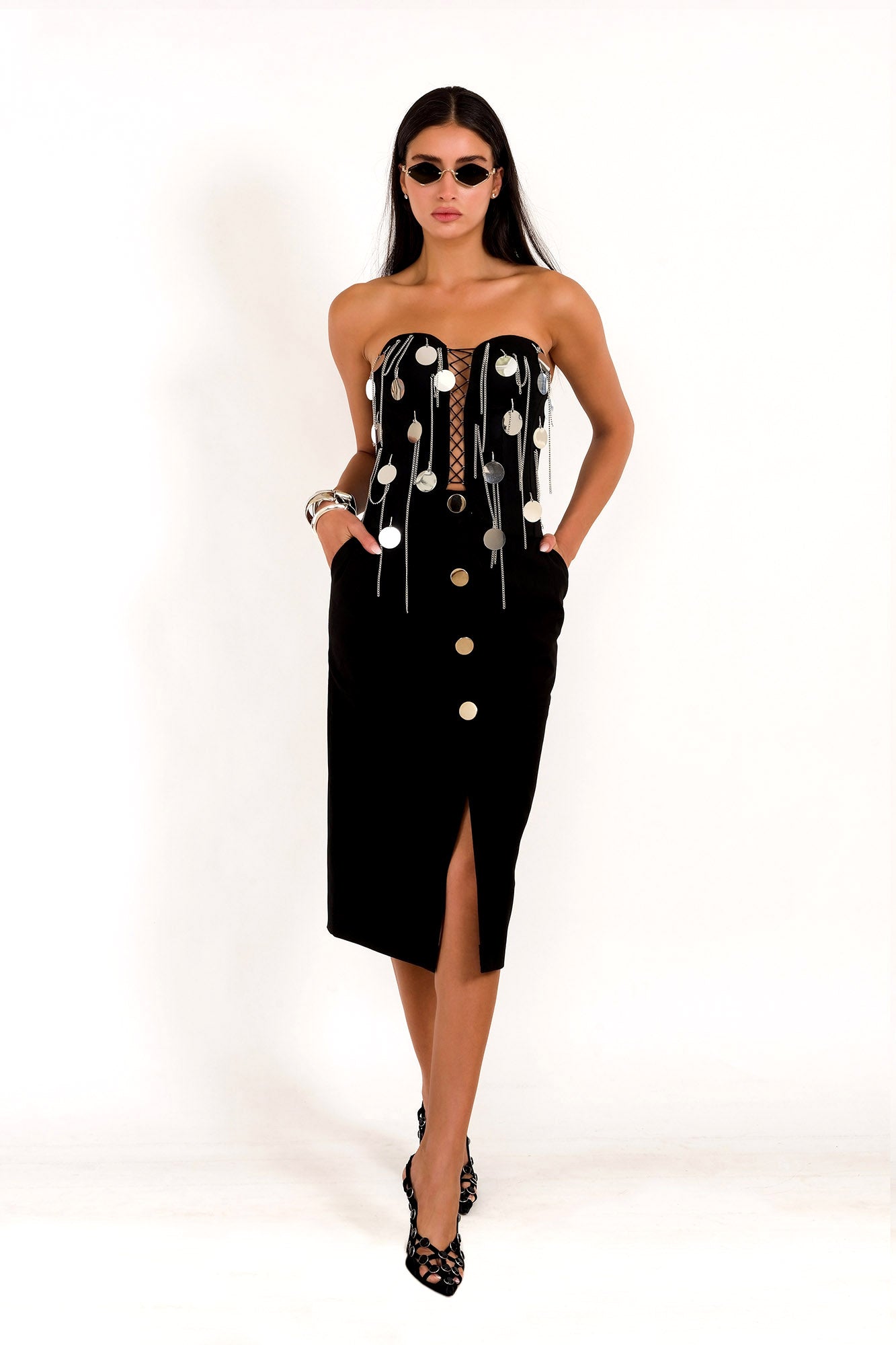 Phantom Starlit Black Skirt