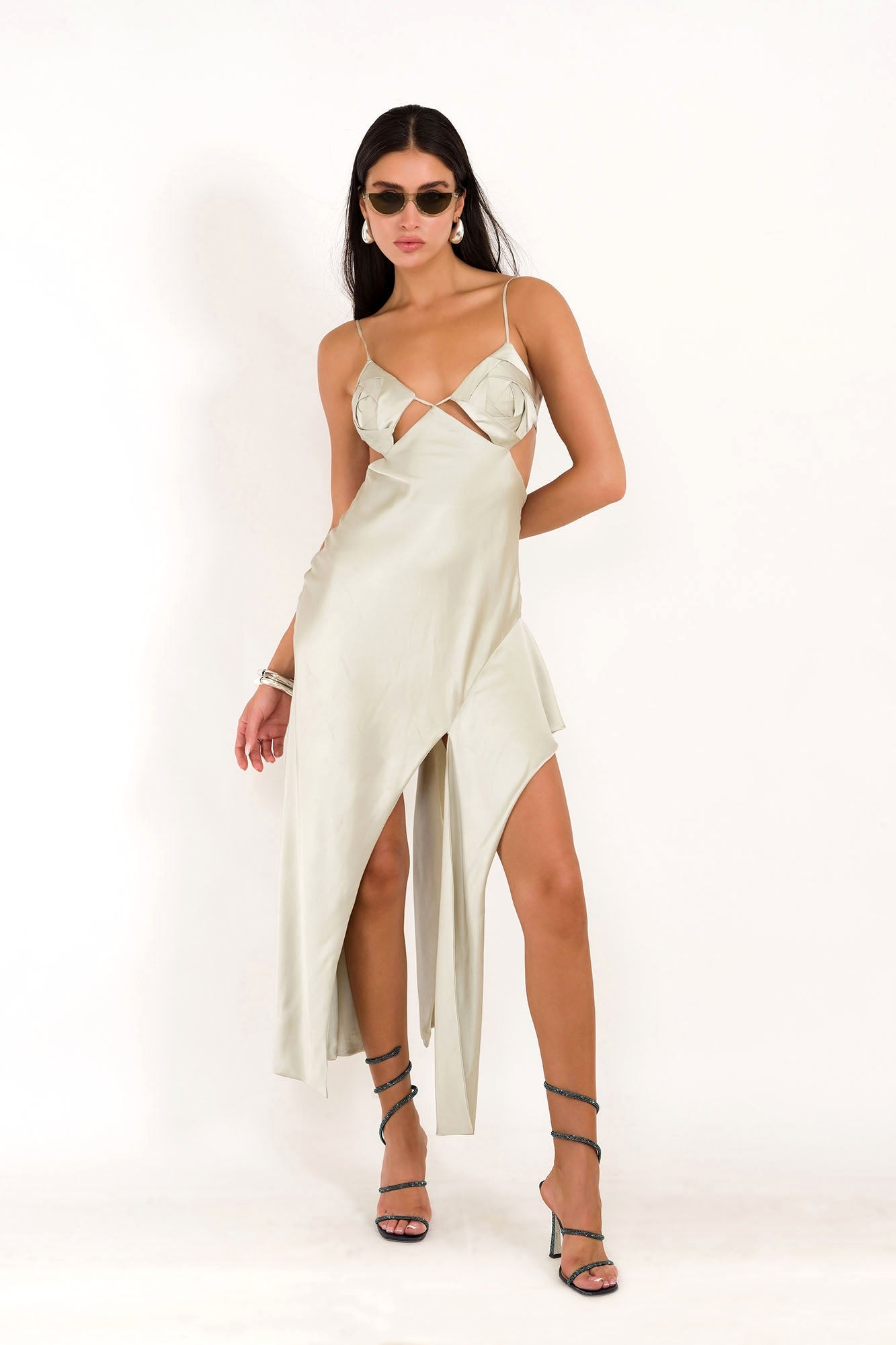 Scarlet Elegance Dress