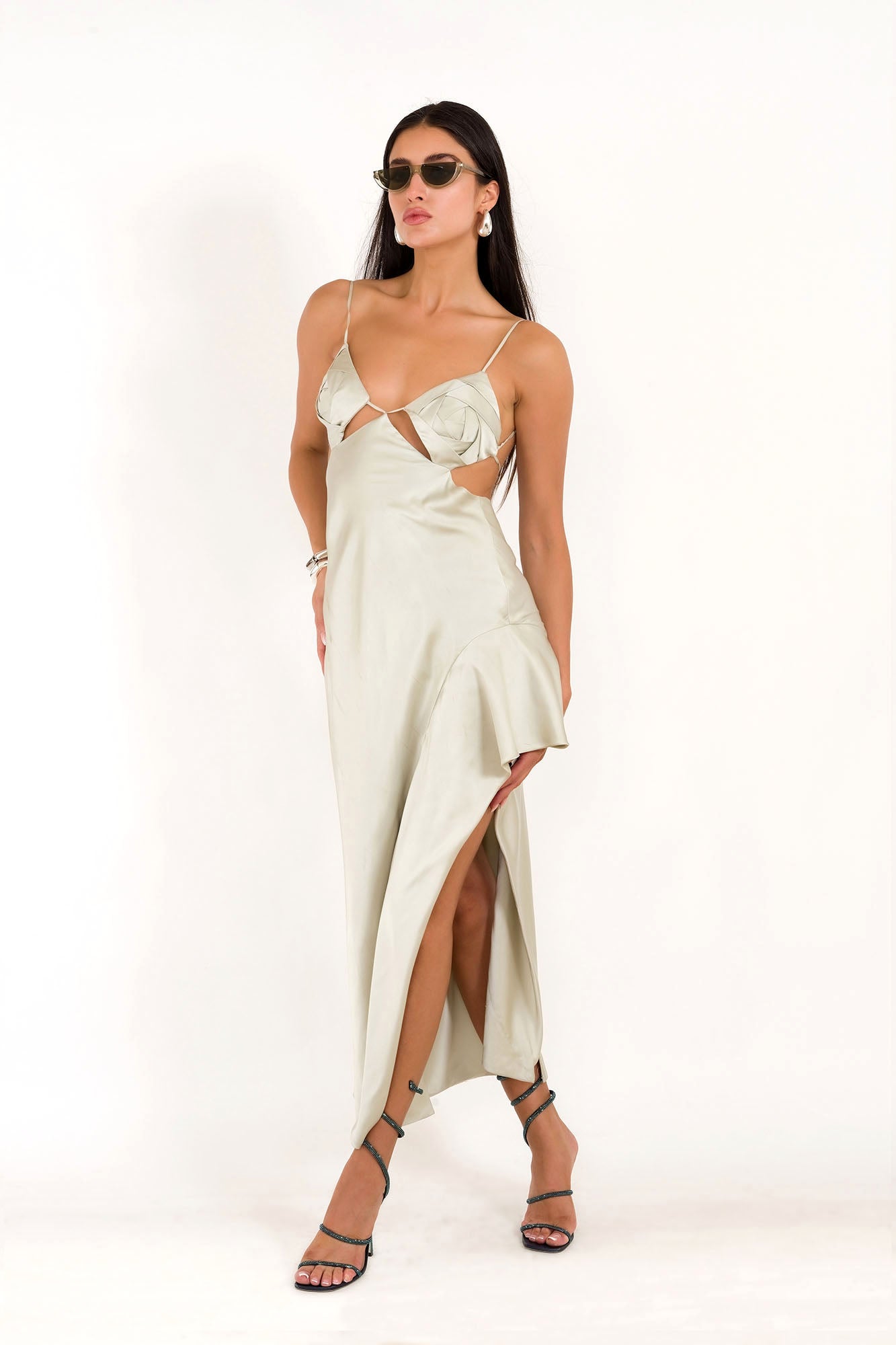 Scarlet Elegance Dress