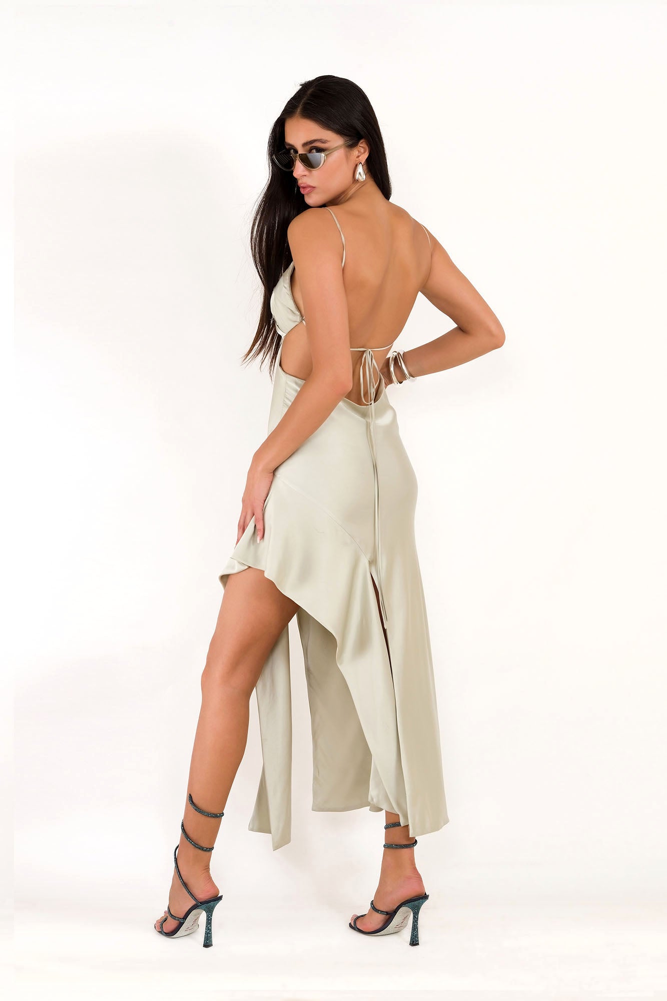 Scarlet Elegance Dress