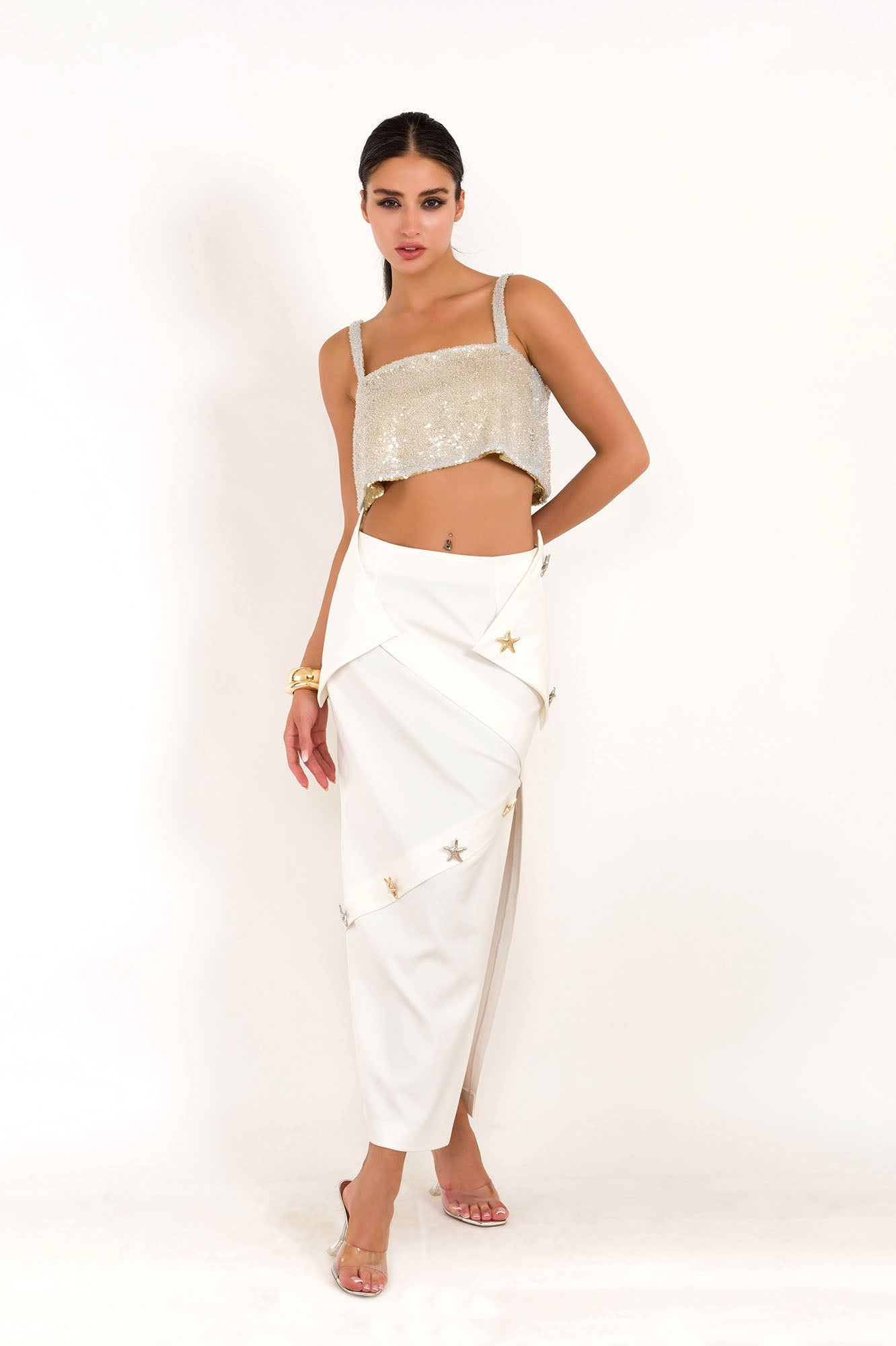 Star White Skirt