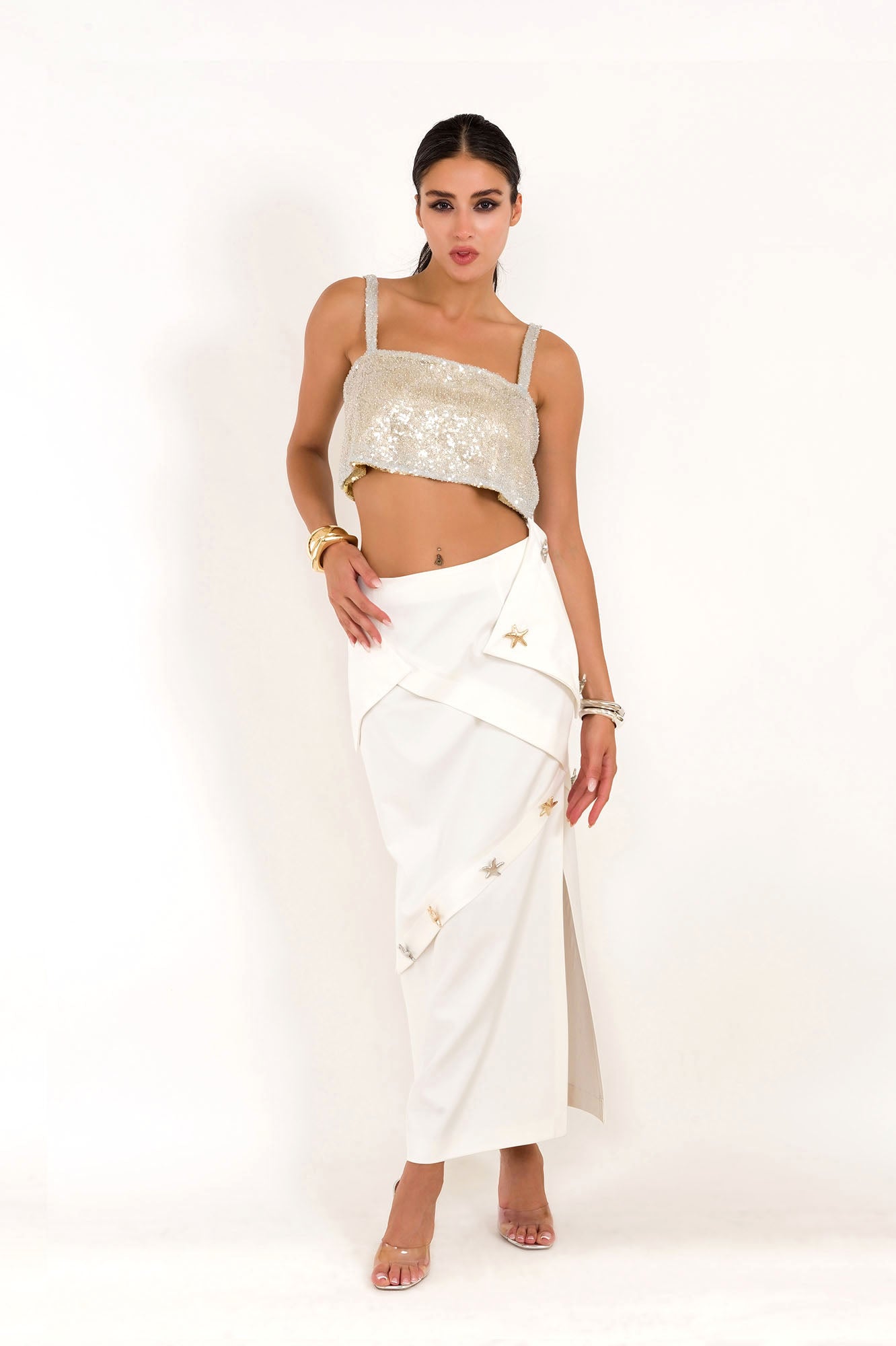 Star White Skirt