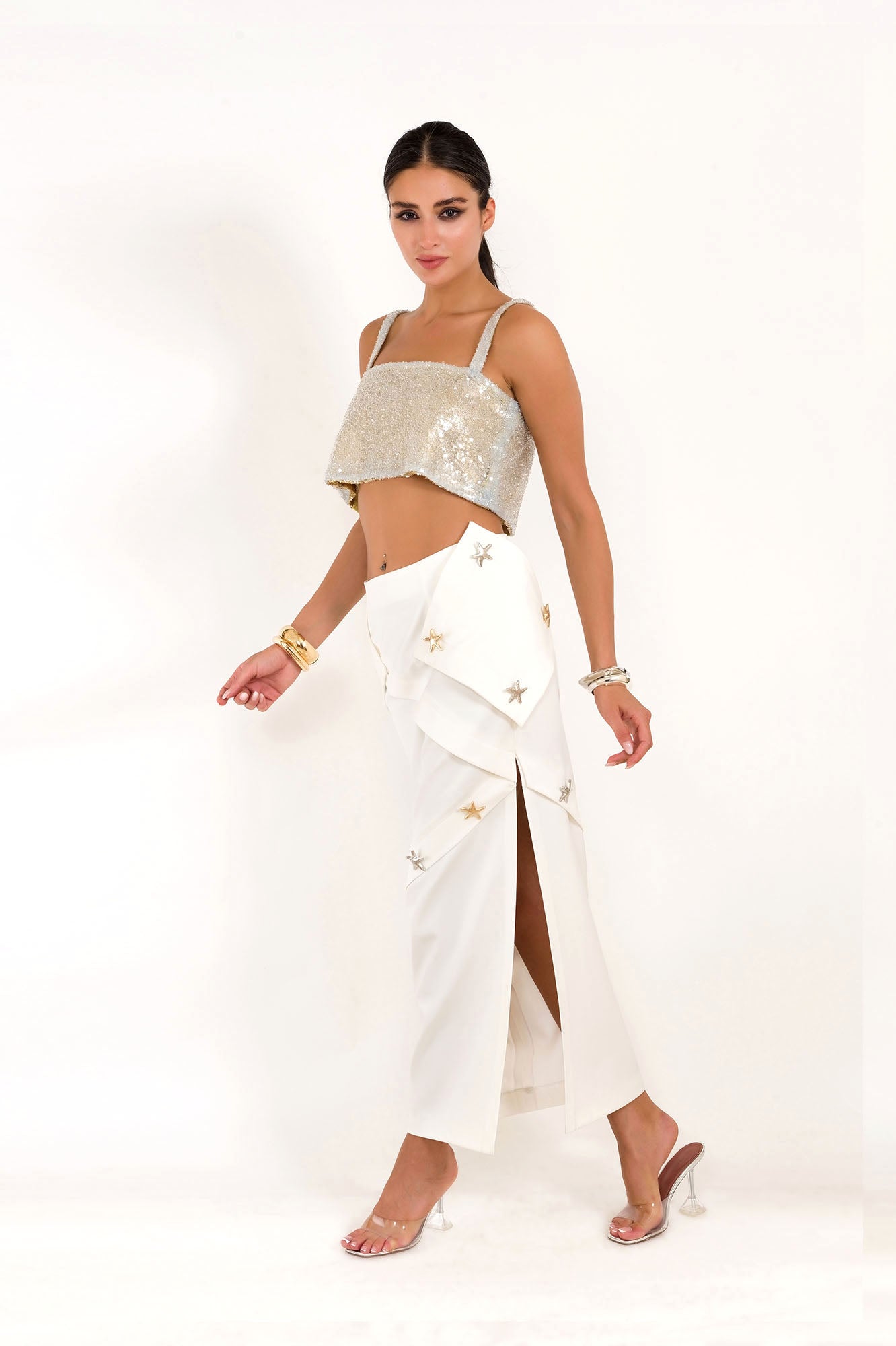Star White Skirt