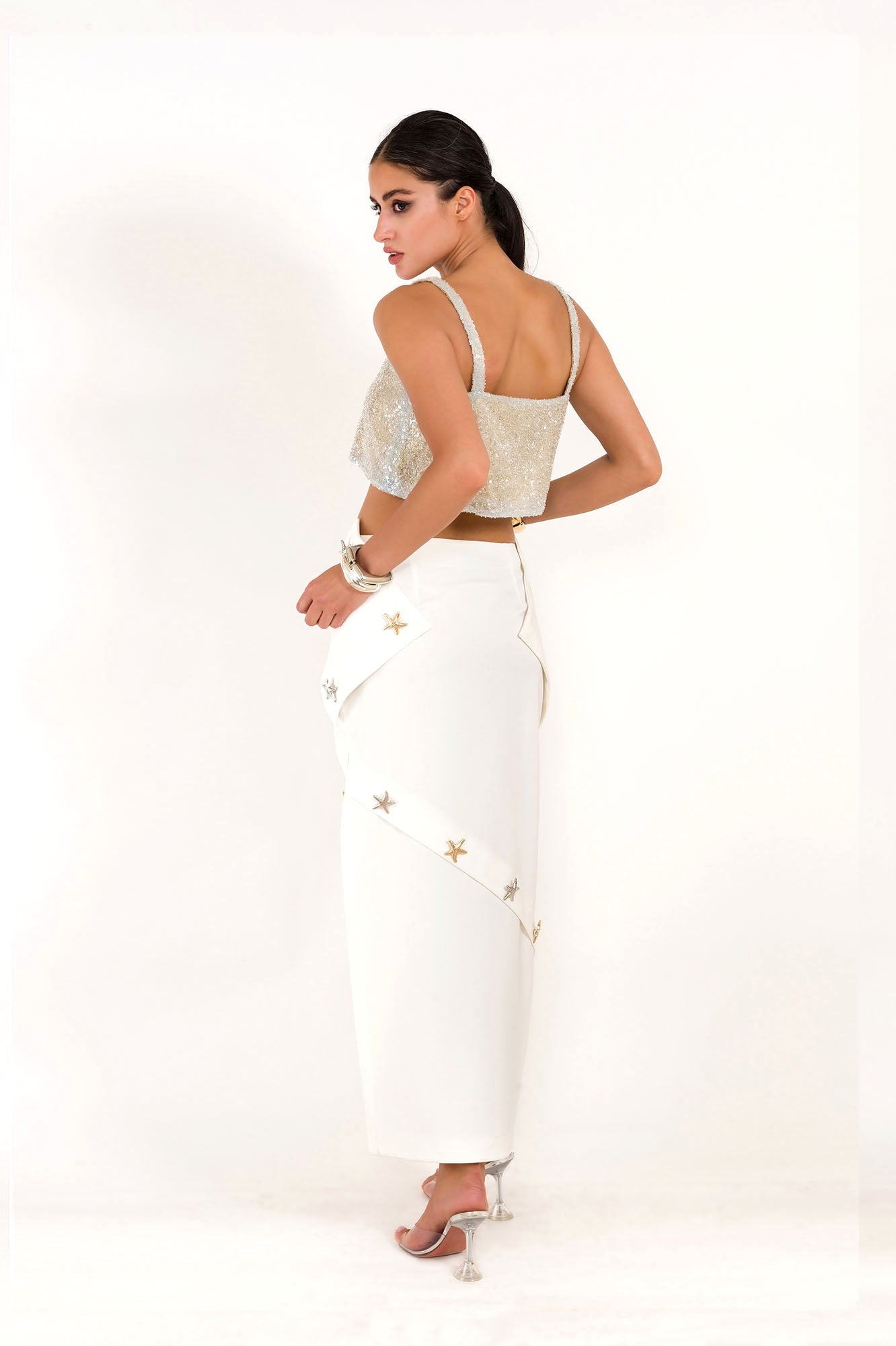 Star White Skirt