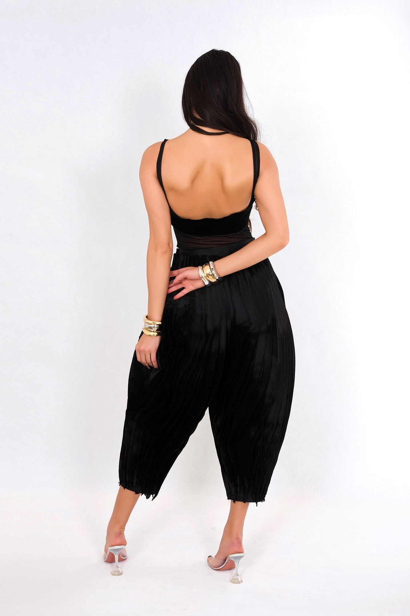 Midnight Drape Trousers